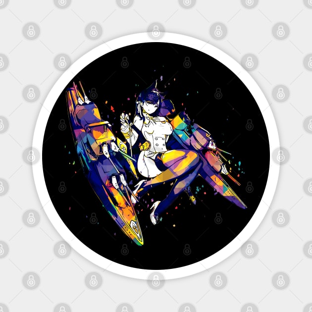 Azur Lane Atago Pop Art Magnet by DIY Kulon Progo 